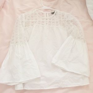 NWOT Who What Wear Target Bell Sleeve Blouse